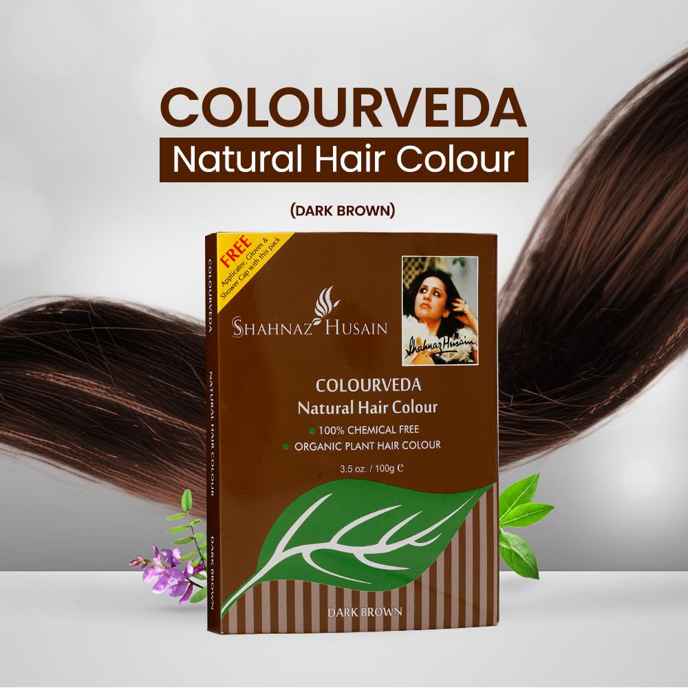 Shahnaz Herbals Natural Herbal Hair Color, Ayurvedic Henna Hair Dye - Hair Coloring Agent - front view (18)
