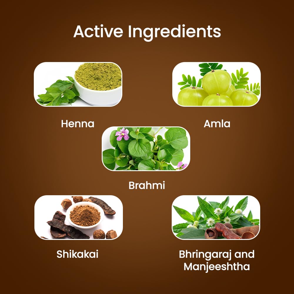 Shahnaz Herbals Natural Herbal Hair Color, Ayurvedic Henna Hair Dye - Hair Coloring Agent - packaging (20)