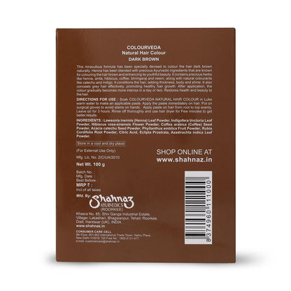 Shahnaz Herbals Natural Herbal Hair Color, Ayurvedic Henna Hair Dye - Hair Coloring Agent - close-up detail