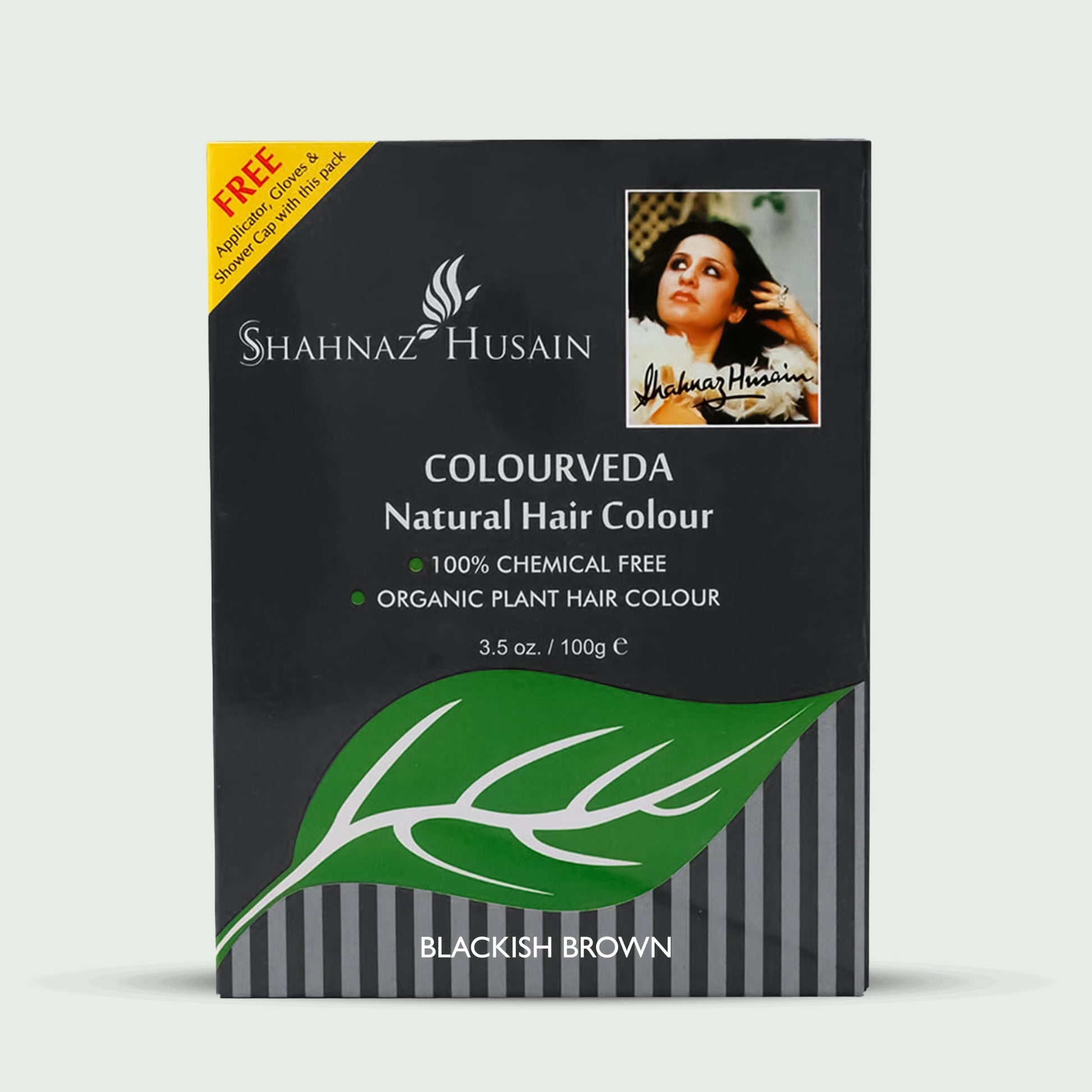 Shahnaz Herbals Natural Herbal Hair Color, Ayurvedic Henna Hair Dye - Hair Coloring Agent - front view