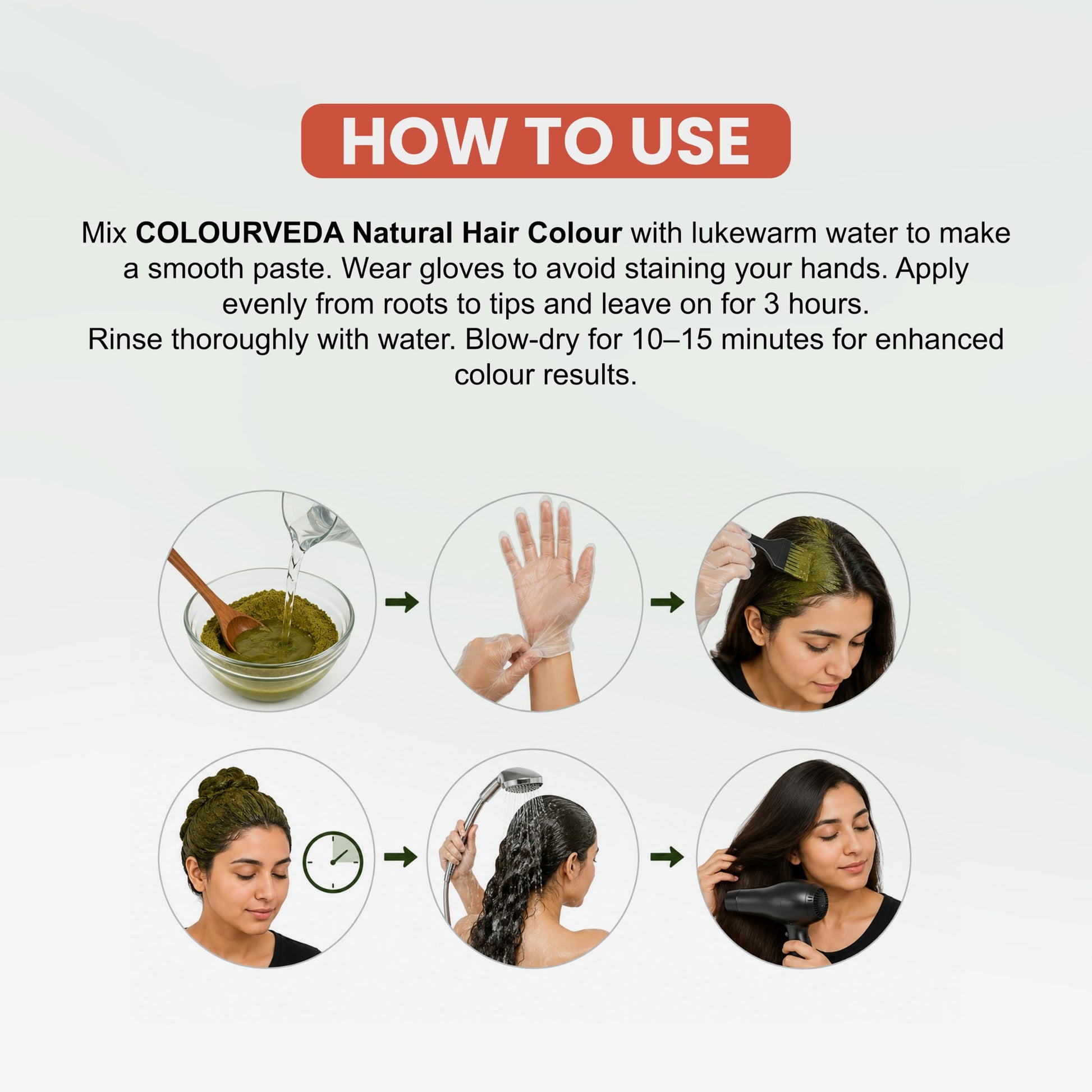 Shahnaz Herbals Natural Herbal Hair Color, Ayurvedic Henna Hair Dye - Hair Coloring Agent - label detail