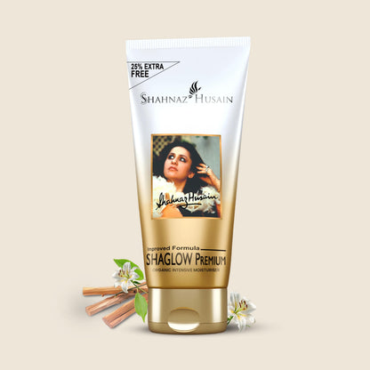 Shahnaz Herbals Shaglow Face Moisturizer for Dry Skin with Natural Extracts, 50g - packaging