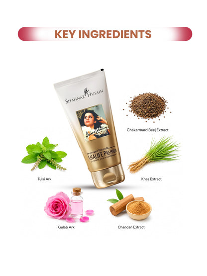 Shahnaz Herbals Shalife Night Cream, 60g, Ayurvedic Skin Moisturizer for Face - packaging