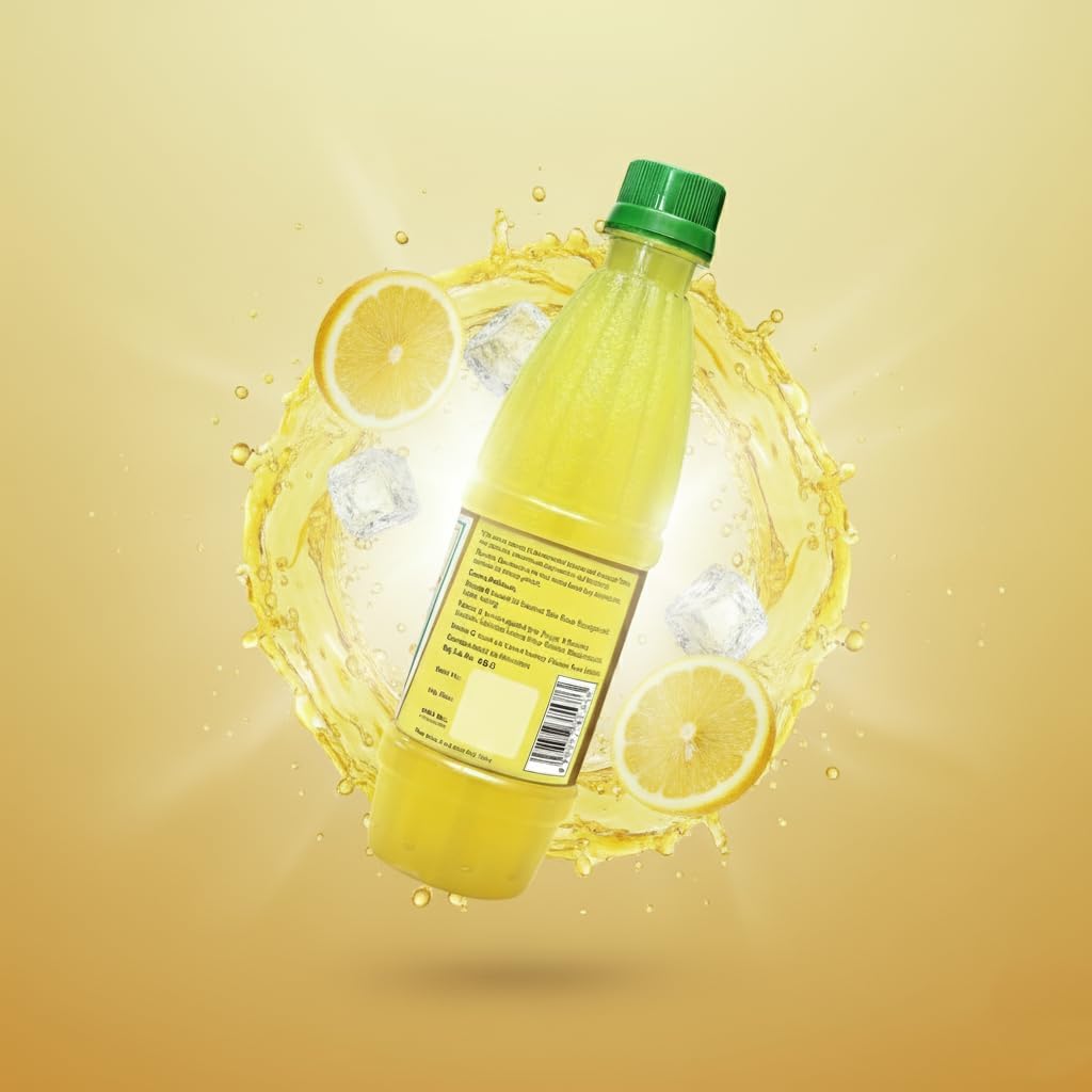 SHELTER Lemonade Barley Water Ayurvedic Drink, No Added Sugar, Ready-to-Drink Herbal Beverage - front view