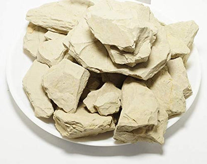 SHOORAAY Multani Mitti Stone - Fullers Earth Calcium Bentonite Clay Face Pack