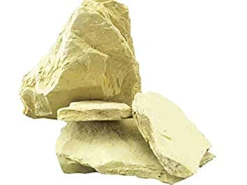 SHOORAAY Multani Mitti Stone - Fullers Earth Calcium Bentonite Clay Face Pack - front view
