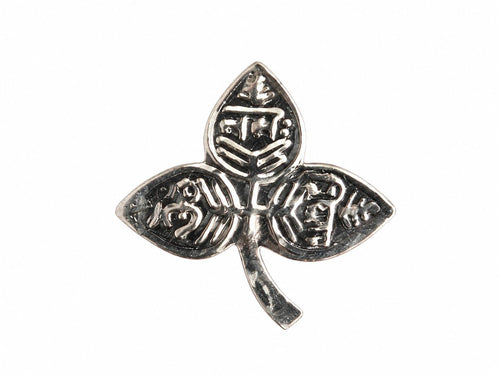 Shree Shyam Enterprises Silver-Plated Metal Bel Patra Leaves for Shivling Pooja - Artificial Bilva Patra for Home Temple Deco