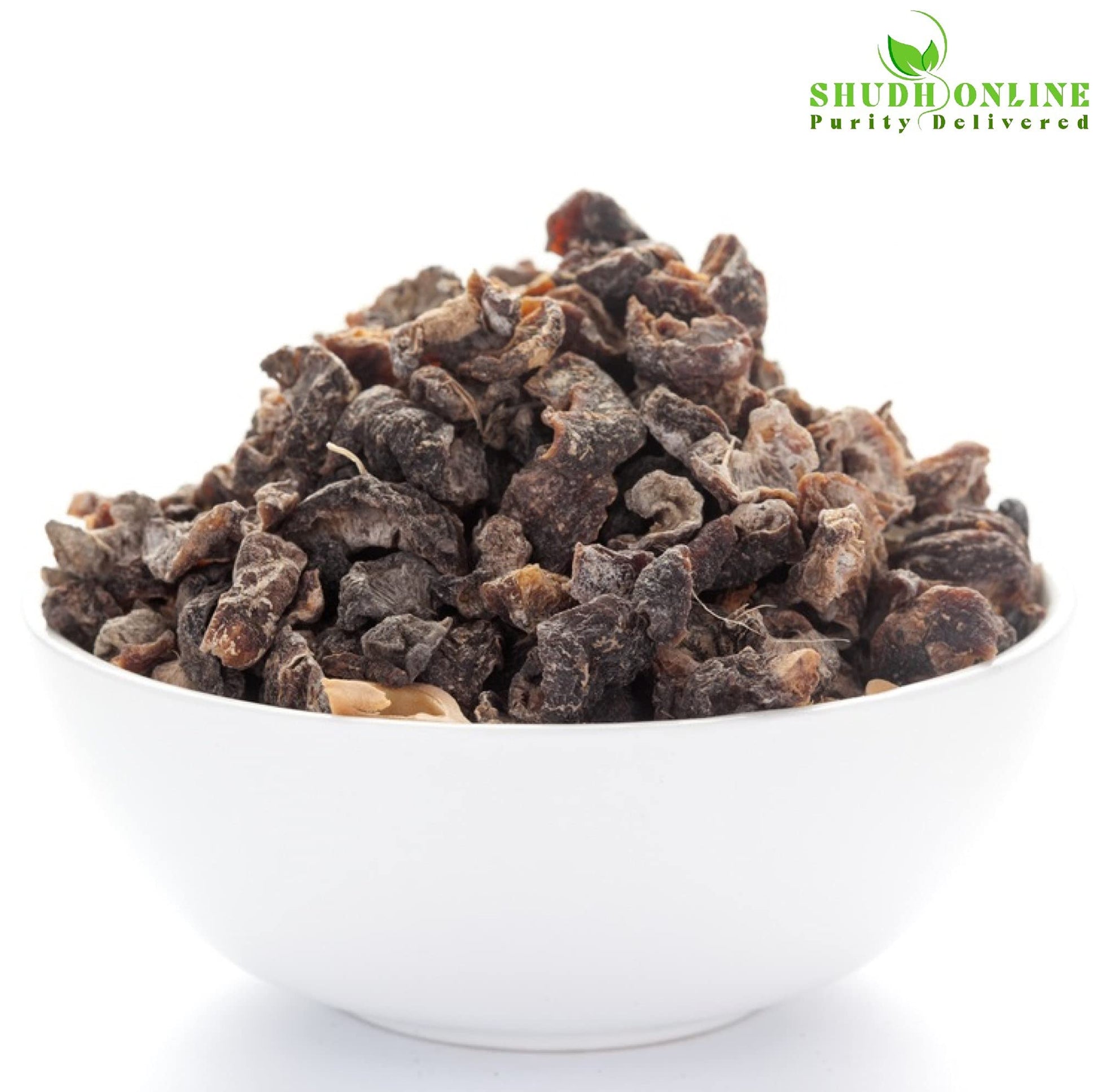 Shudh Online Dry Amla Pieces, Dried Indian Gooseberry, Whole, No Additives, Edible Fruit - front view