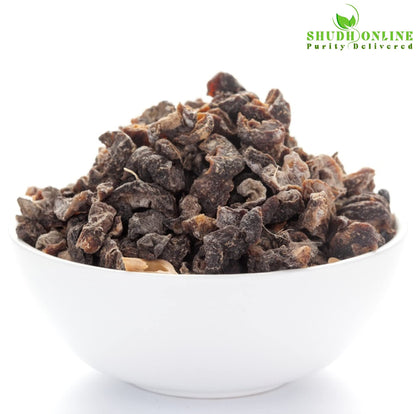 Shudh Online Dry Amla Pieces, Dried Indian Gooseberry, Whole, No Additives, Edible Fruit - front view