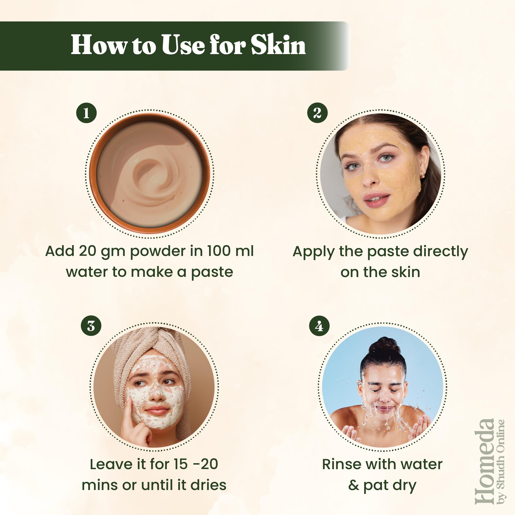 Shudh Online Organic Amla Powder, Seedless Gooseberry Fruit Churna, Edible and for Hair Care - label detail