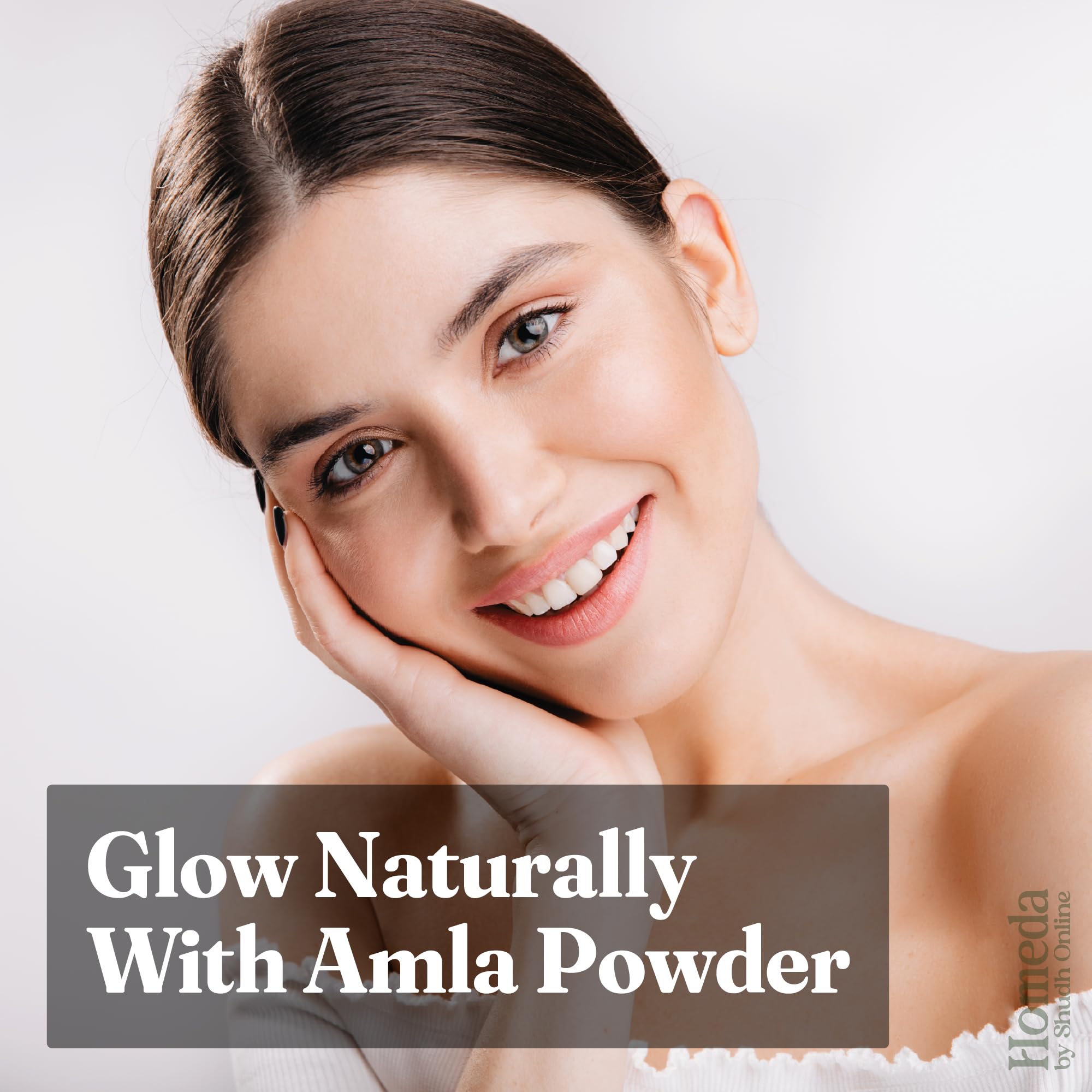 Shudh Online Organic Amla Powder, Seedless Gooseberry Fruit Churna, Edible and for Hair Care - ingredients panel
