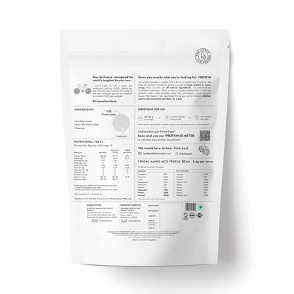 Shyft Plant Protein Isolate Pea Rice Powder, 24g Protein, 4.2g BCAA, No Added Sugar - front view (32)