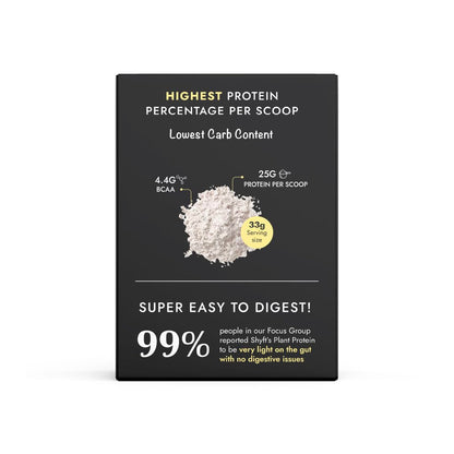 Shyft Plant Protein Isolate Pea Rice Powder, 24g Protein, 4.2g BCAA, No Added Sugar - packaging (41)