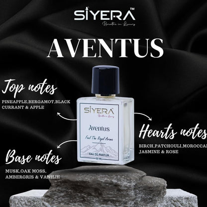 SIYERA breathe in Aventus Eau de Parfum for Men, Pocket Perfume Travel Size, Fresh Fruity Woody - packaging (11)