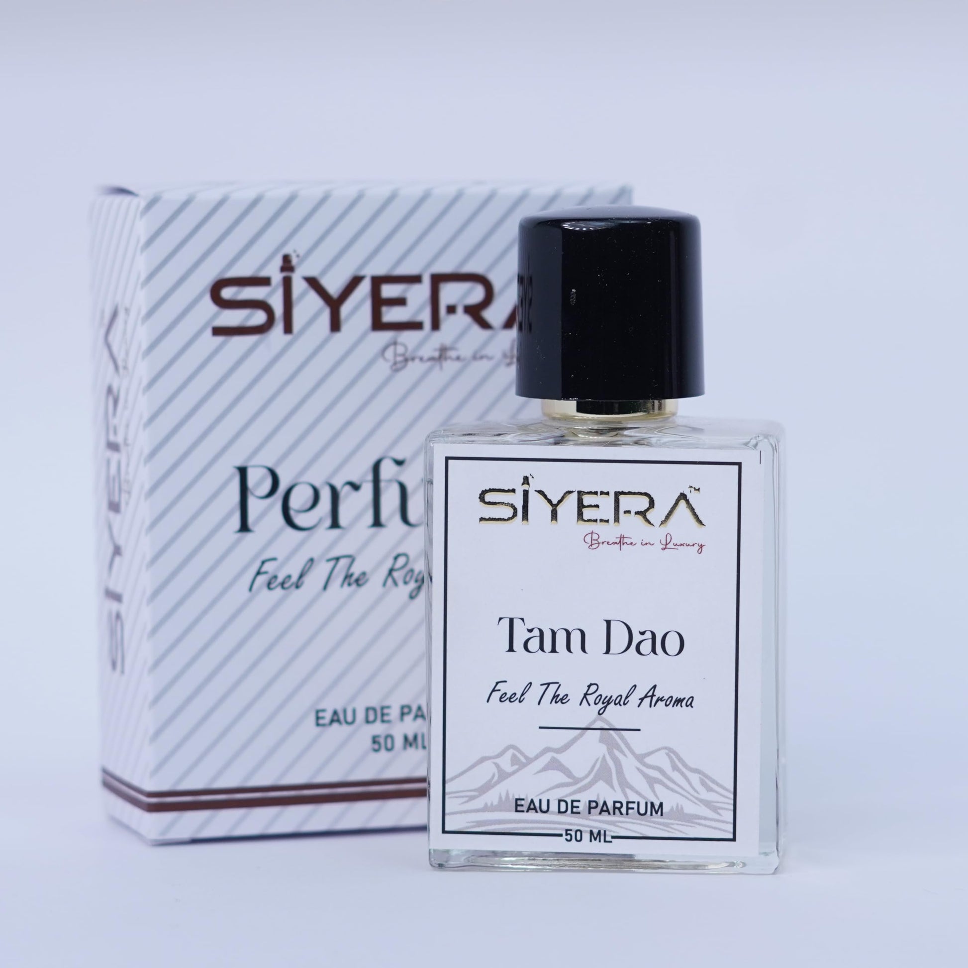 SIYERA Tam Dao Eau de Parfum, Woody Sandalwood Unisex Fragrance, Long Lasting Perfume - in use