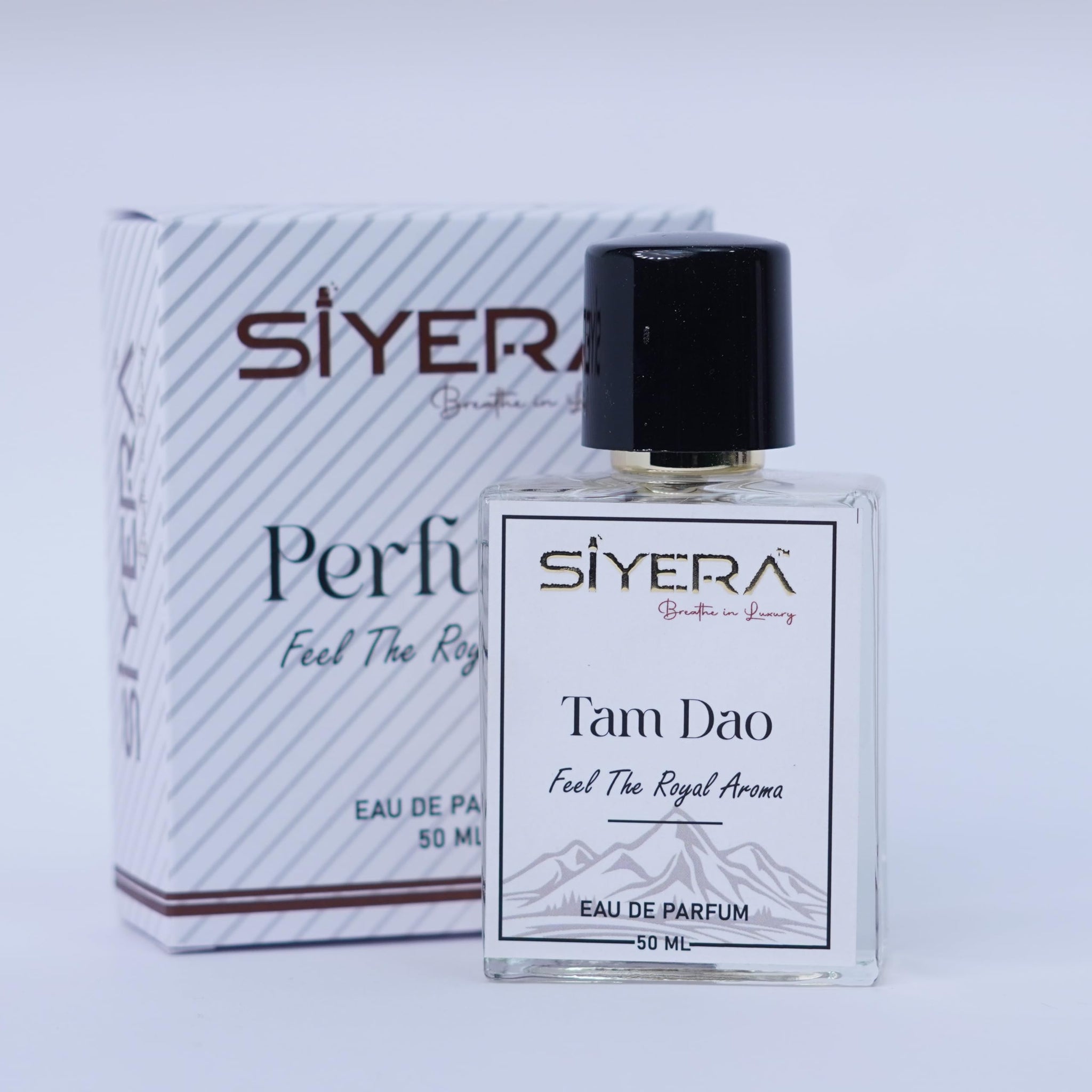 SIYERA Tam Dao Eau de Parfum, Woody Sandalwood Unisex Fragrance, Long Lasting Perfume - in use