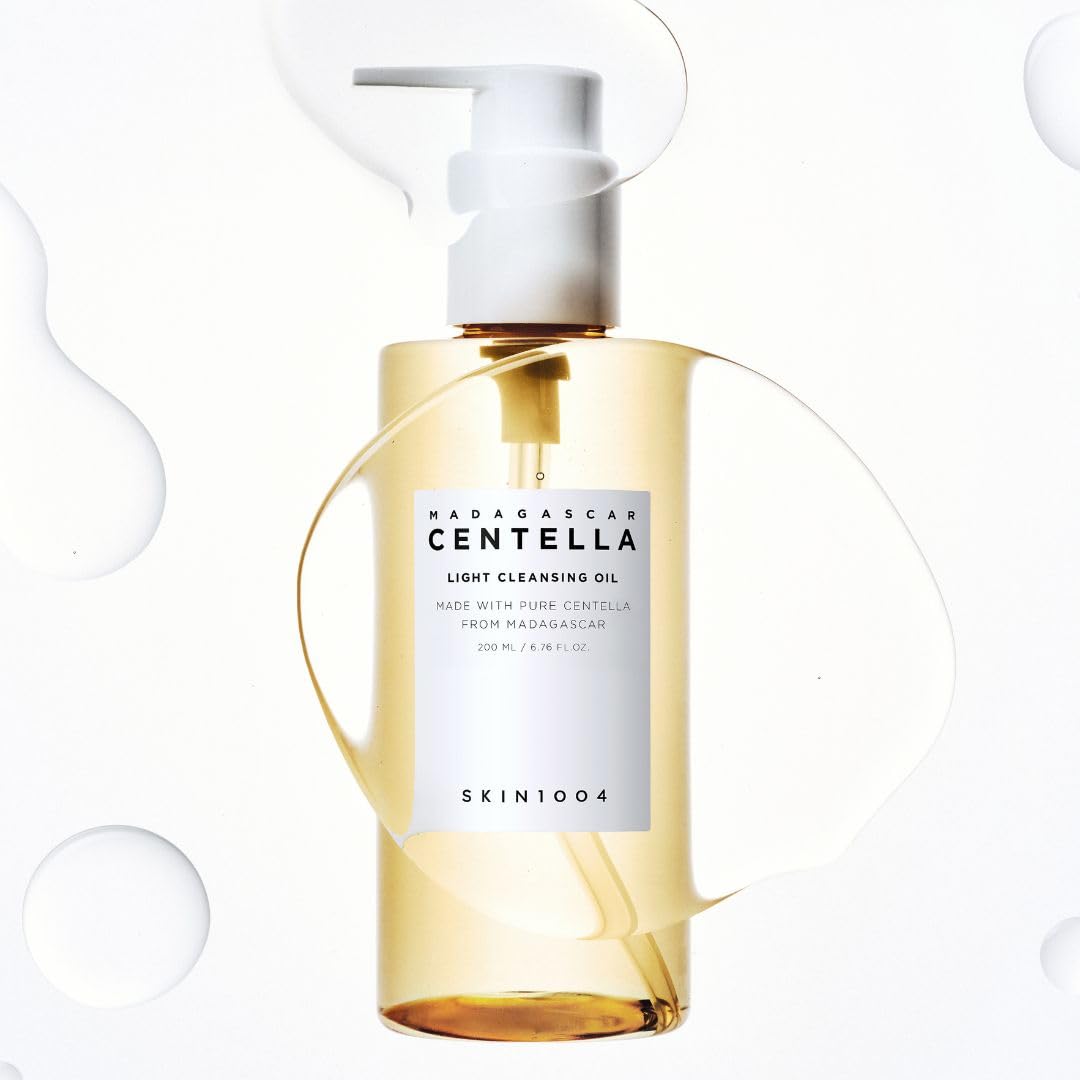 SKIN1004 Madagascar Centella Light Cleansing Oil, Gentle Makeup Remover for All Skin Types, Adult - label detail