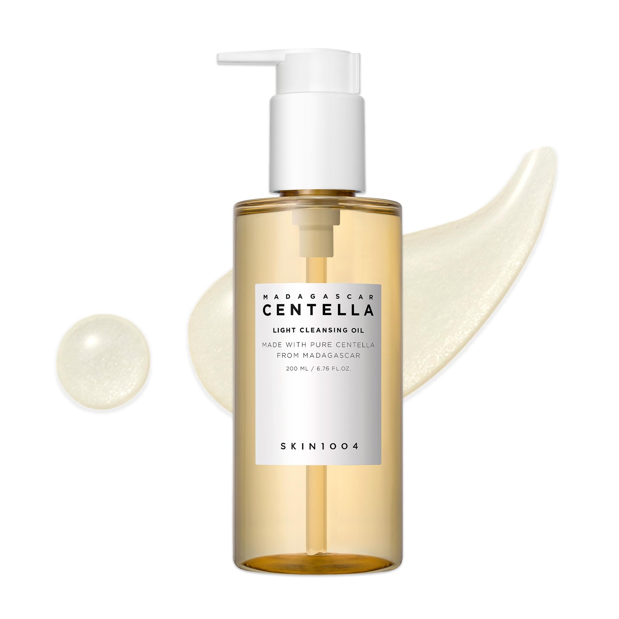 SKIN1004 Madagascar Centella Light Cleansing Oil, Gentle Makeup Remover for All Skin Types, Adult (8)