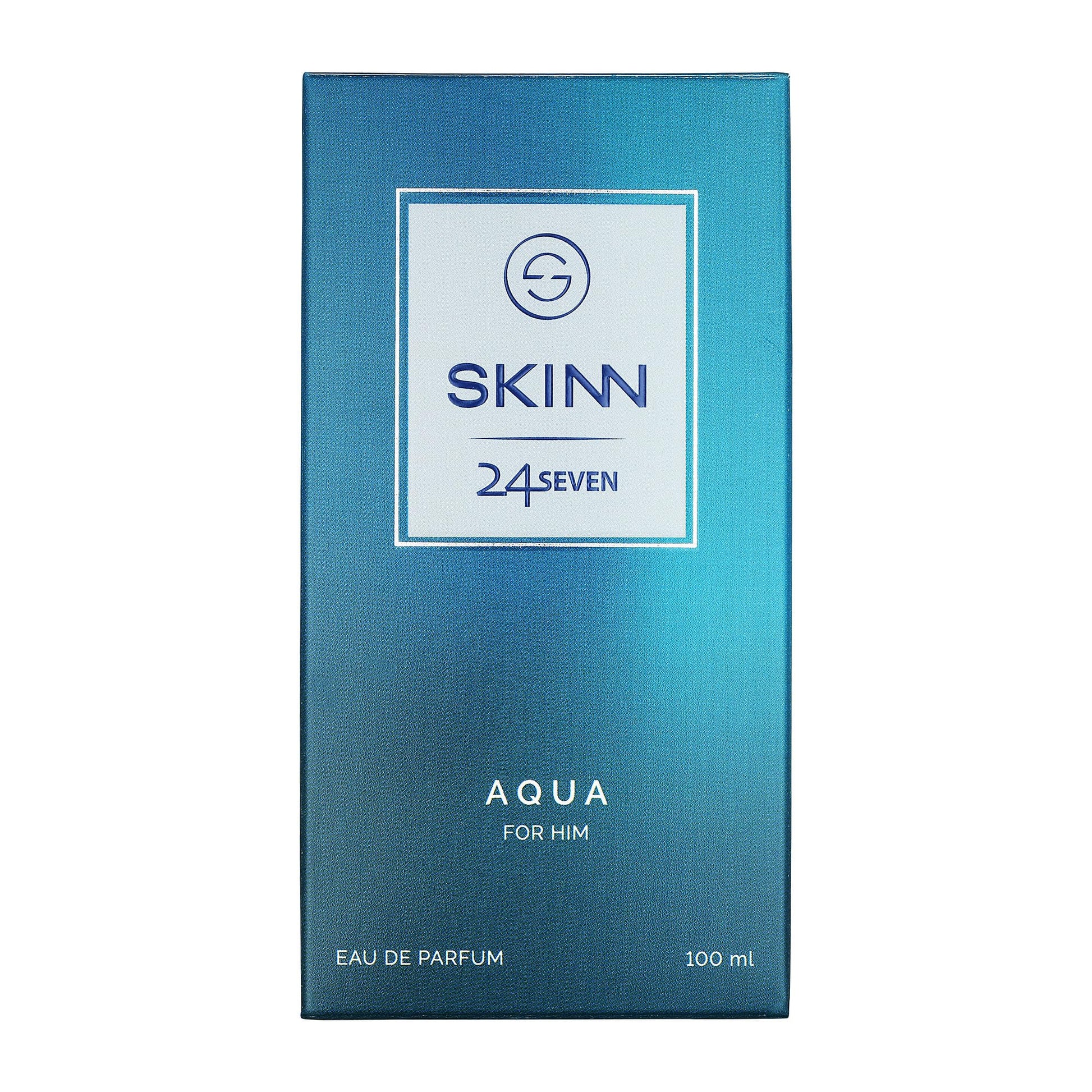Skinn By Titan 24 Seven Aqua Eau de Parfum, Citrus-Marine Scent, Unisex Modern Fragrance - ingredients panel