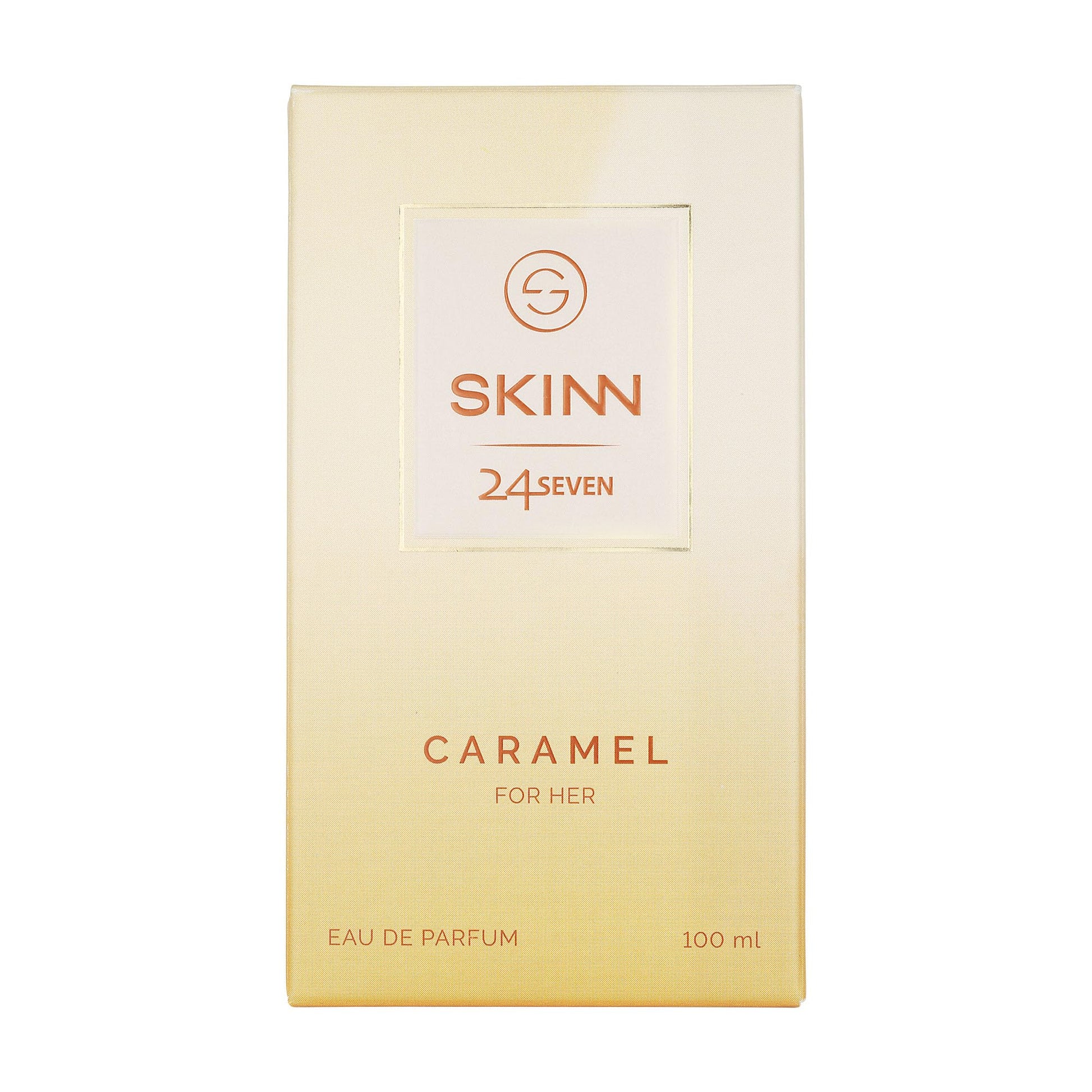 Skinn By Titan 24Seven Caramel Eau De Parfum for Women, 100ml, Modern Fragrance - ingredients panel