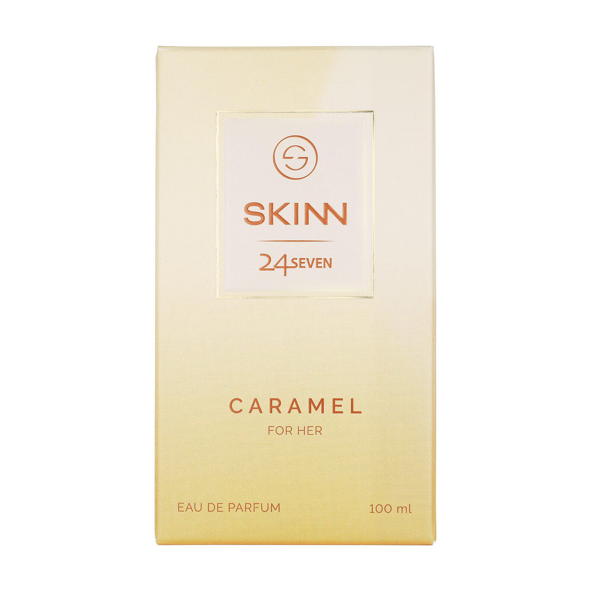 Skinn By Titan 24Seven Caramel Eau De Parfum for Women, 100ml, Modern Fragrance - ingredients panel