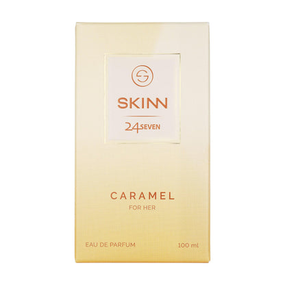 Skinn By Titan 24Seven Caramel Eau De Parfum for Women, 100ml, Modern Fragrance - ingredients panel
