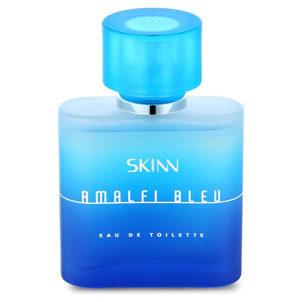 Skinn By Titan Amalfi Bleu Eau de Toilette for Men, Mediterranean Inspired Modern Fragrance, IFRA Certified - back view (7)