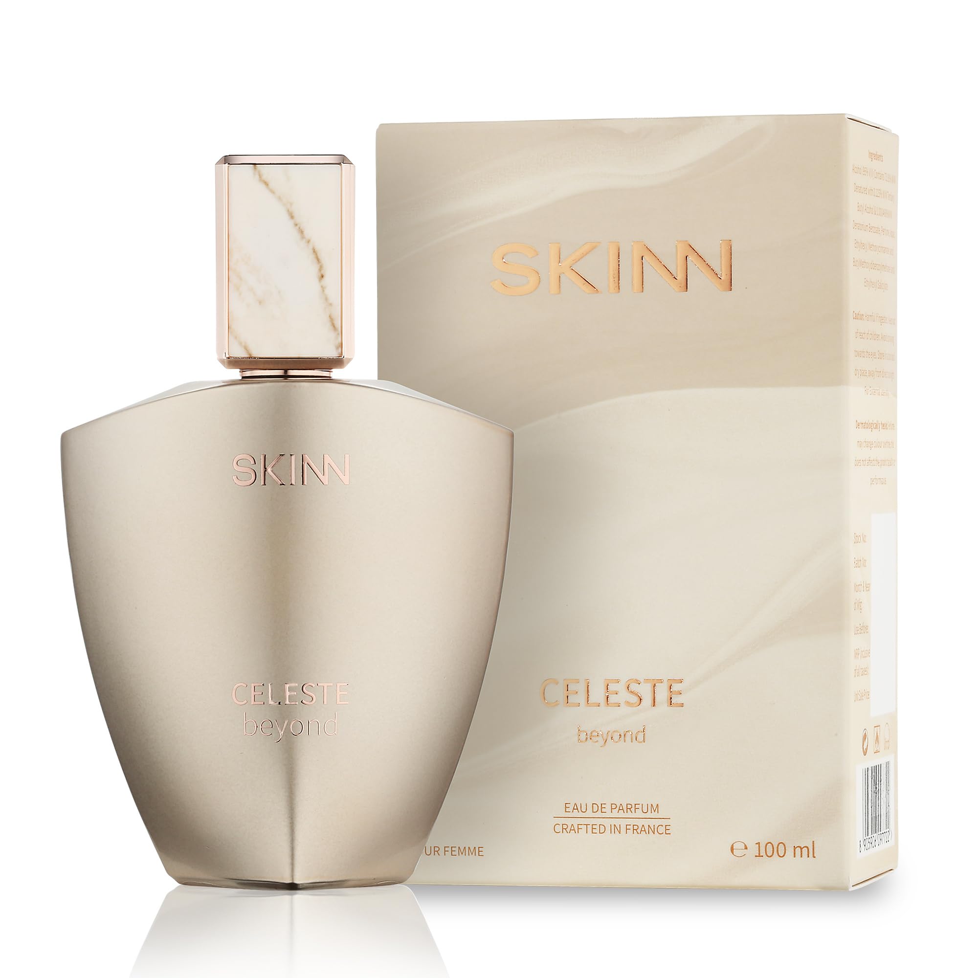 Skinn By Titan Celeste Beyond Eau de Parfum, 100ml, Floral Woody Ambery Fragrance for Women