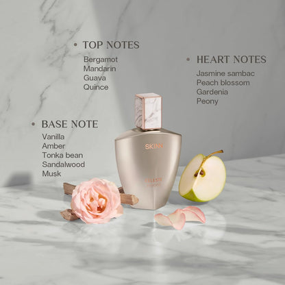 Skinn By Titan Celeste Beyond Eau de Parfum, 100ml, Floral Woody Ambery Fragrance for Women - back view