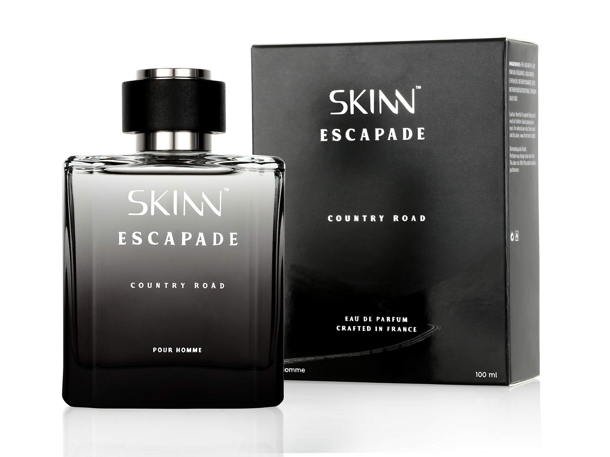 Skinn By Titan Escapade Country Road Perfume for Men, 100ml Eau de Parfum, IFRA Certified