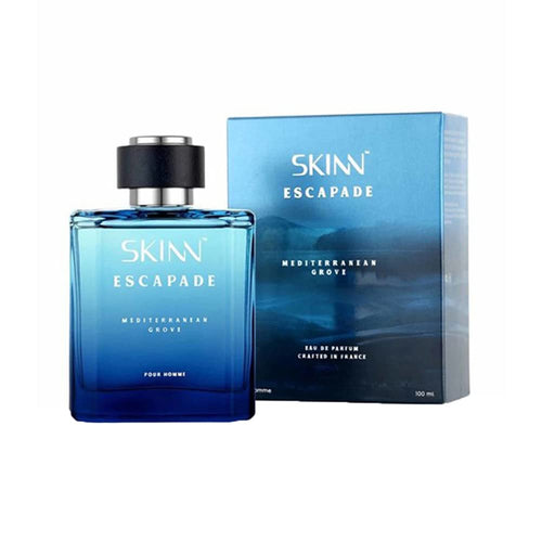 Skinn By Titan Escapade Mediterranean Grove Eau de Parfum for Men, 100ml, Fresh Citrus