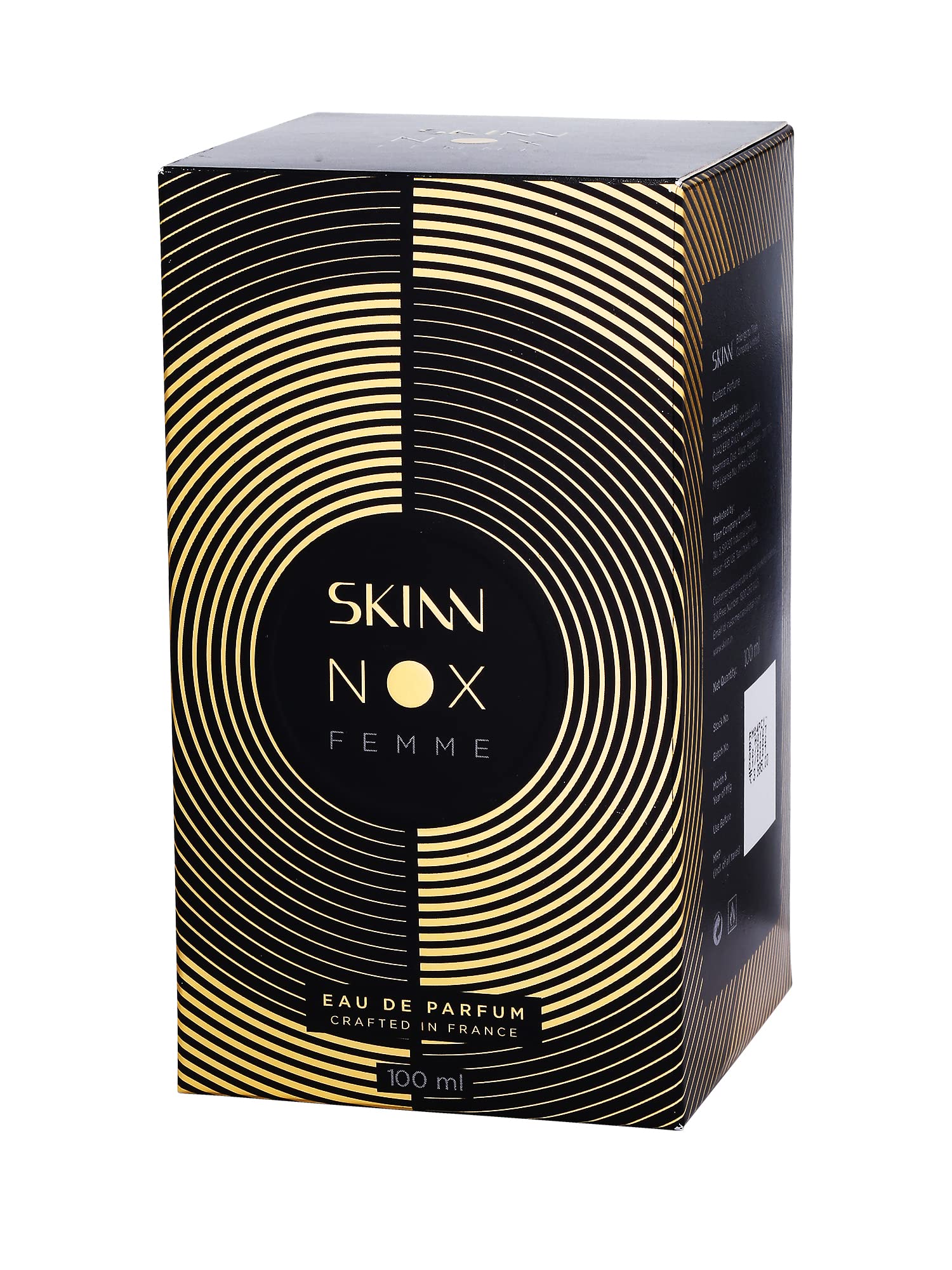 Skinn By Titan Liquid Nox Femme Eau de Parfum for Women, Modern Fragrance, French Crafted - close-up detail