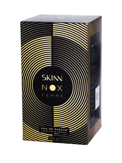 Skinn By Titan Liquid Nox Femme Eau de Parfum for Women, Modern Fragrance, French Crafted - close-up detail