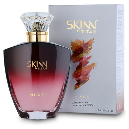 Skinn By Titan Nude Eau de Parfum for Women, 100ml, Floral Fruity Woody, Modern Style Fragrance