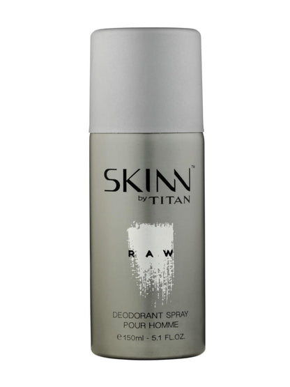 Skinn By Titan Raw Deodorant Spray for Men, 150 mL, Modern Eau De Parfum