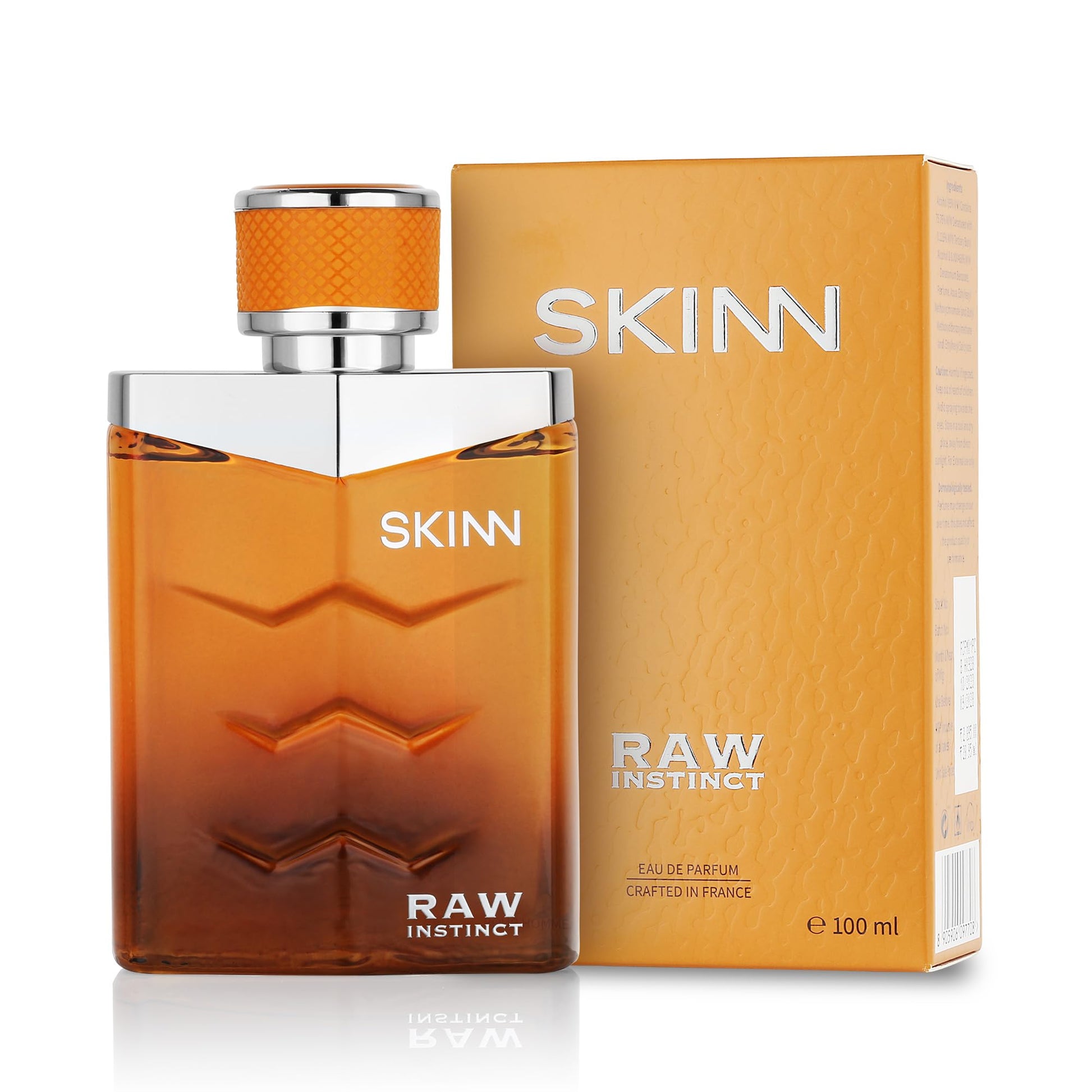 Skinn By Titan Raw Instinct Eau de Parfum, 100ml, Men's Fragrance, Aromatic Spicy Woody