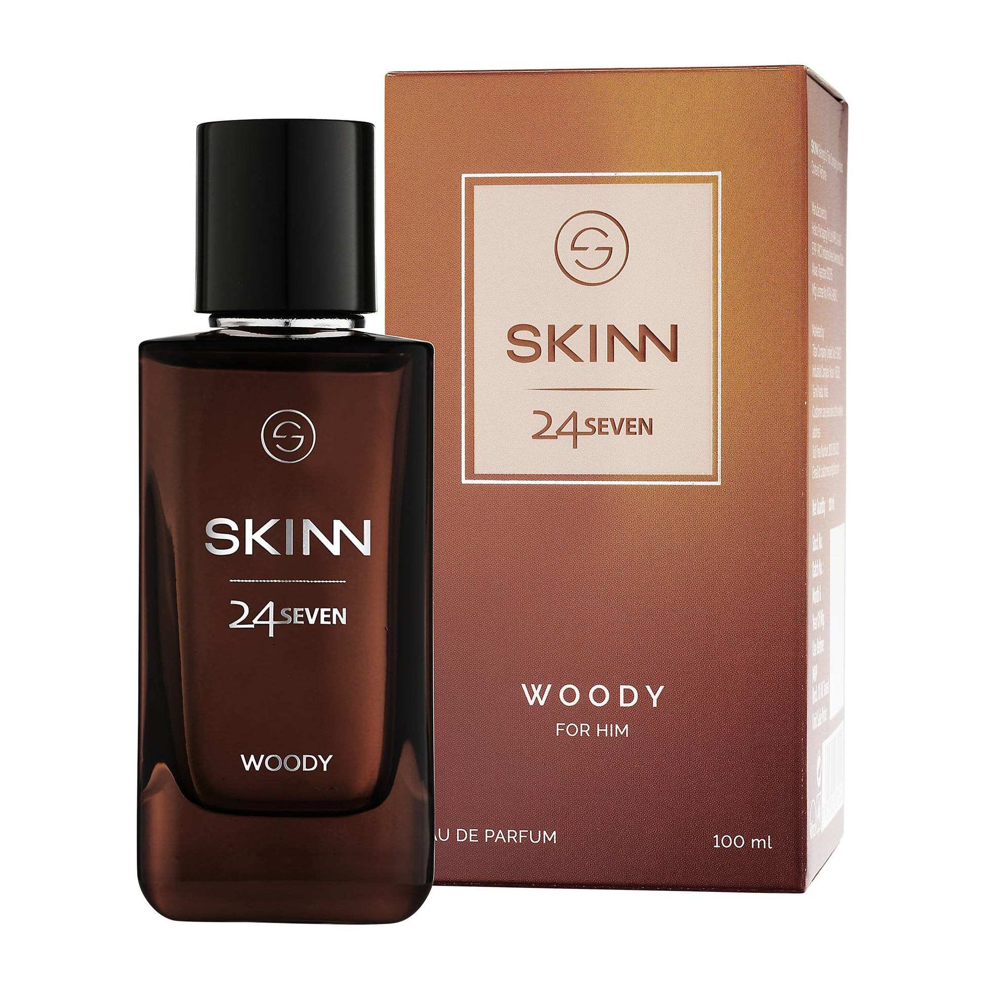 Skinn By Titan Skinn 24 Seven Woody Eau de Parfum, Unisex Fragrance, IFRA Compliant (3)