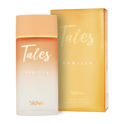 Skinn By Titan Skinn Tales Vanilla Eau de Parfum for Women, 100ml, Floral Fruity Musk Scent