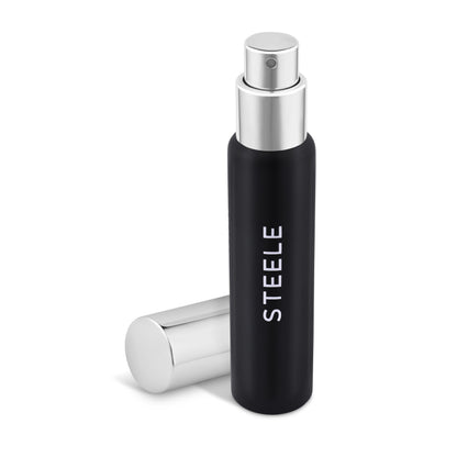 Skinn By Titan Steele Perfume for Men, 20ml, Eau de Parfum, Modern Fragrance with IFRA Certification - back view