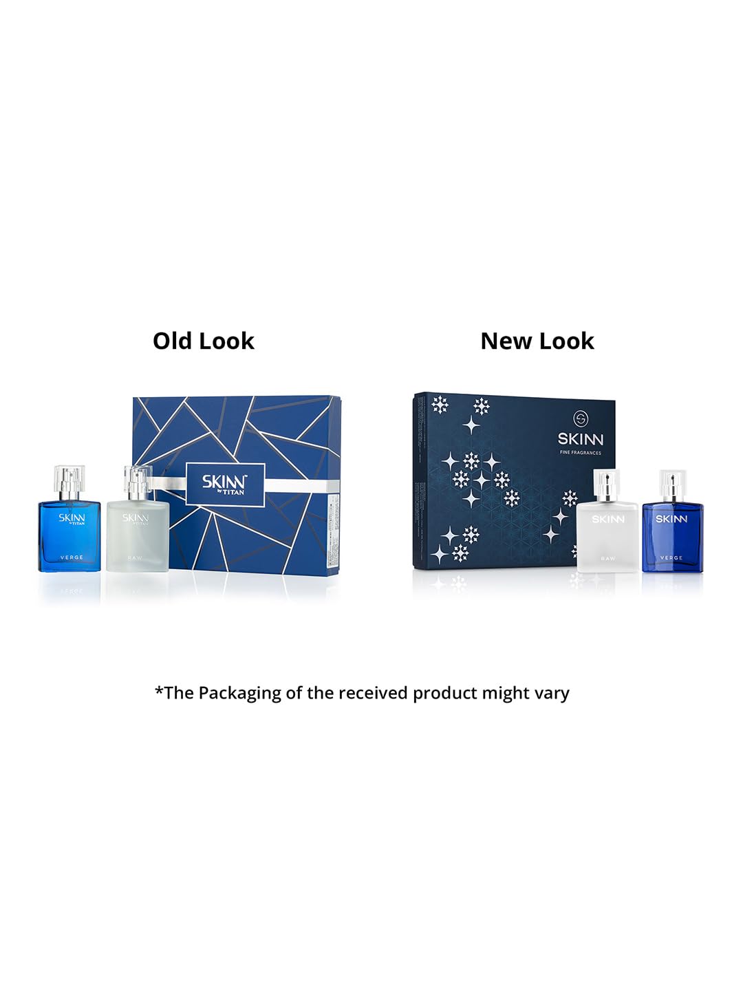 Skinn By Titan Verge & Raw Long Lasting Men's Cologne, 25ml Eau de Parfum Twin Pack - back view
