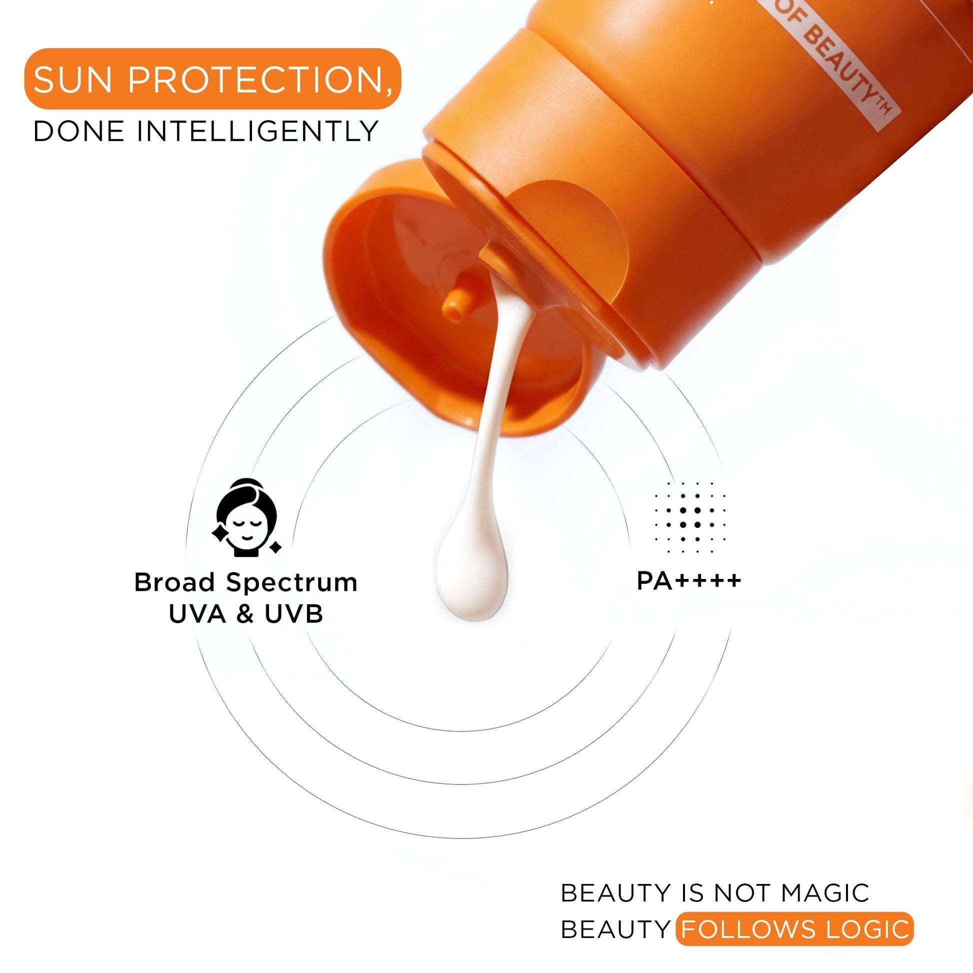 SKINQ Sun Protect Ultra Light Gel Sunscreen SPF 50+ PA++++ Vitamin C, Dermat Formulated - back view (21)