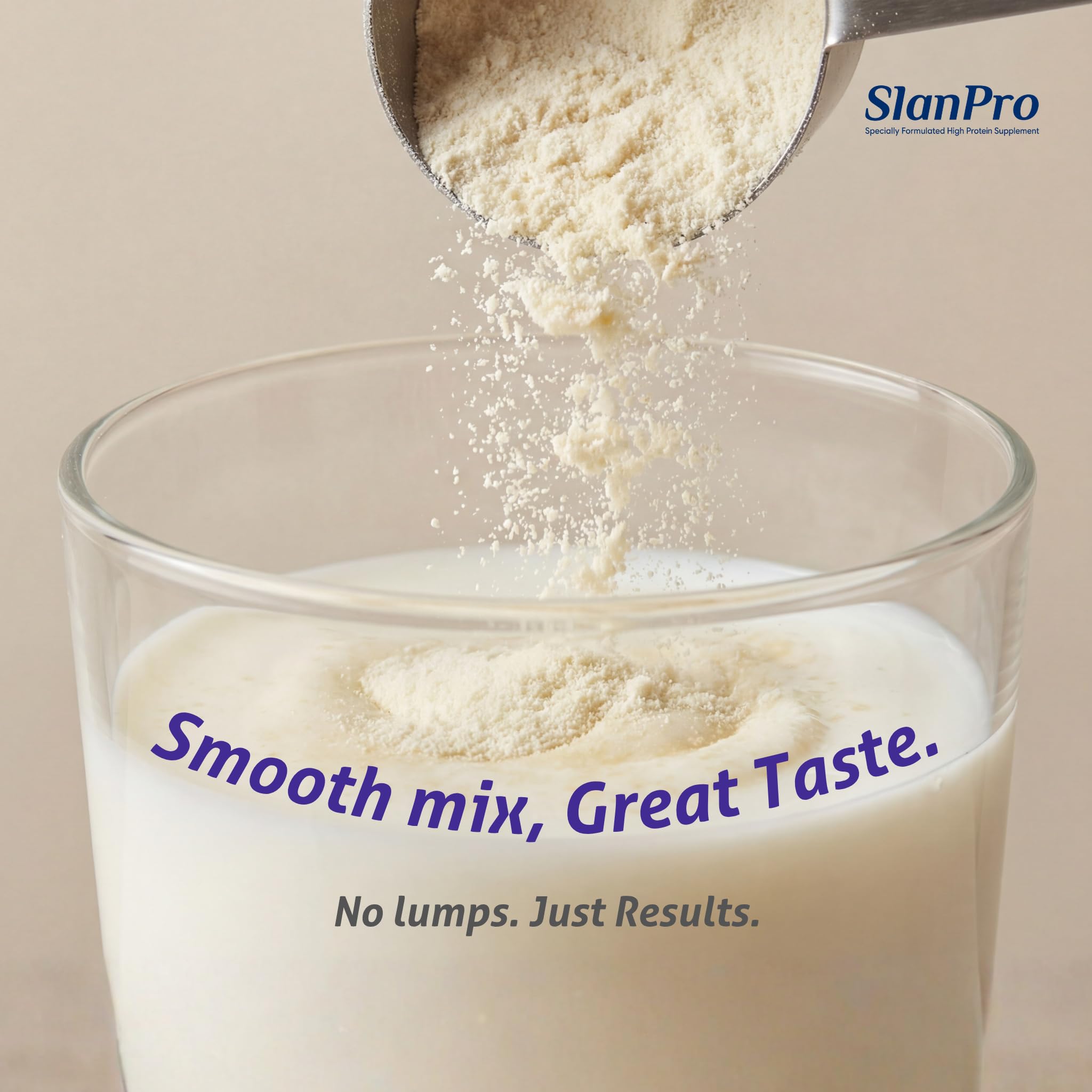 Slaney Slanpro High Protein Whey Powder, Vanilla Flavor, 400gm, Sugar Free, Gluten Free, Trans-Fat Free - label detail