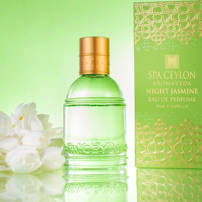 SPA CEYLON Eau de Parfum Spray, 50ml, Vegan Formula with Floral Notes, Spice Accents, and Amber Base - label detail (21)