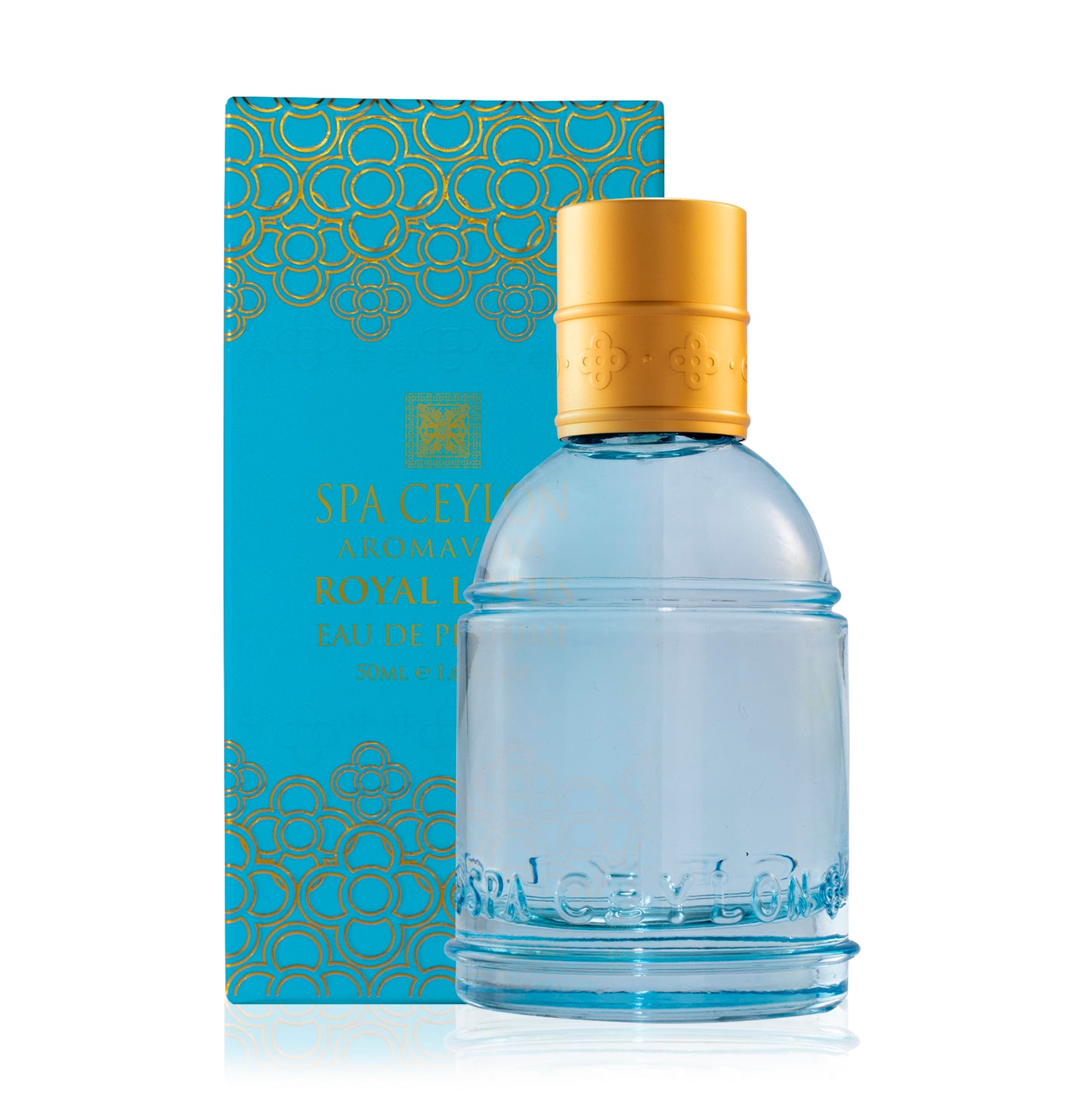 SPA CEYLON Eau de Parfum Spray, 50ml, Vegan Formula with Floral Notes, Spice Accents, and Amber Base (24)