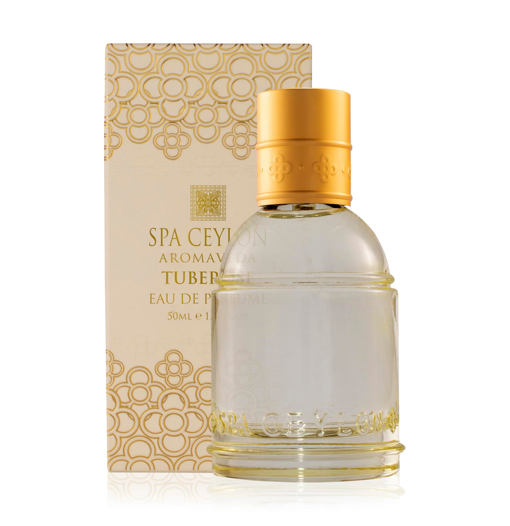 SPA CEYLON Eau de Parfum Spray, 50ml, Vegan Formula with Floral Notes, Spice Accents, and Amber Base (31)
