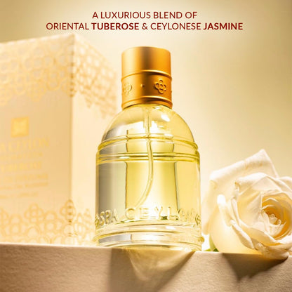 SPA CEYLON Eau de Parfum Spray, 50ml, Vegan Formula with Floral Notes, Spice Accents, and Amber Base - packaging (34)