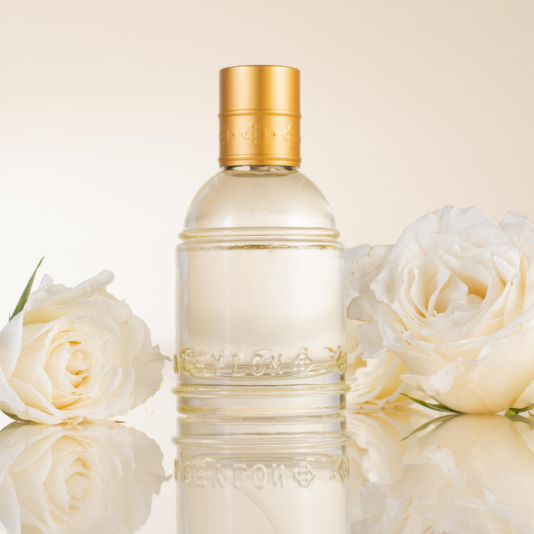 SPA CEYLON Eau de Parfum Spray, 50ml, Vegan Formula with Floral Notes, Spice Accents, and Amber Base - label detail (35)