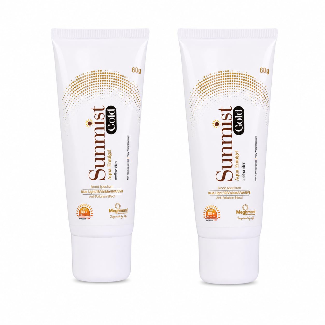 Sunmist Gold Sunscreen Cream, 60g, Broad Spectrum UV Filters with Antioxidants, Lightweight Daily Formula (8)