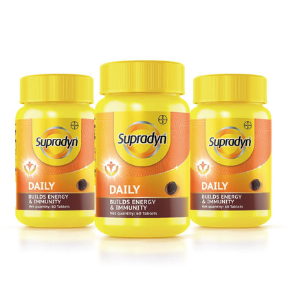 Supradyn Daily Multivitamin Tablets for Adult Women with B-Complex, Vitamins C, D, E, Zinc, Multiple Count Options (10)