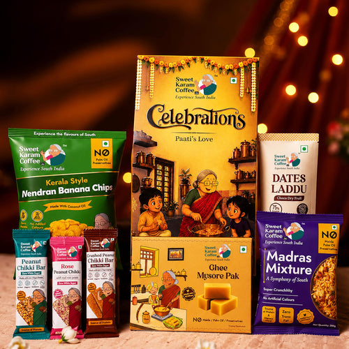 Sweet Karam Coffee Celebrations Paati’s Love Hamper | Rakhi Gift Hamper | Raksha Bandhan Gift | Brother Sister Bhaiya Bhabi G